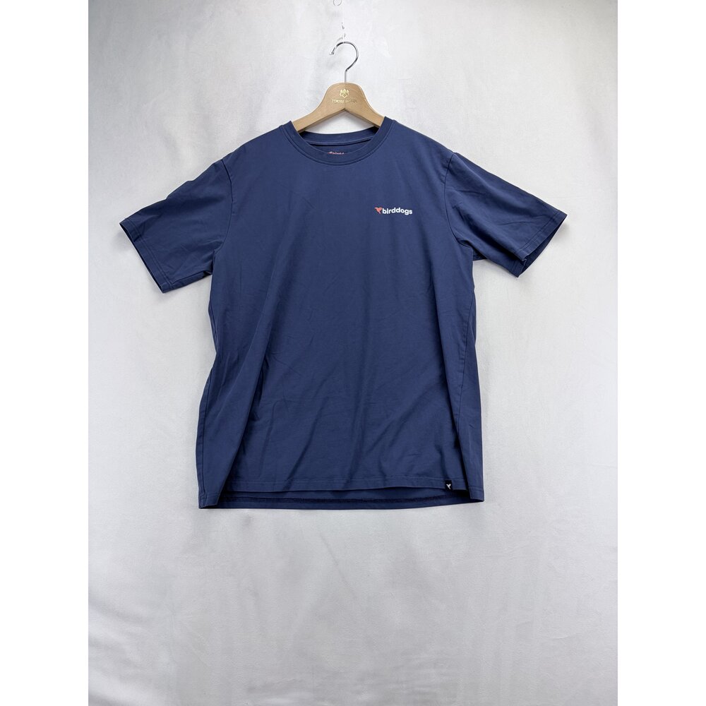Birddogs Women's Navy Logo Tee - Cotton Blend L - Picture 2 of 9